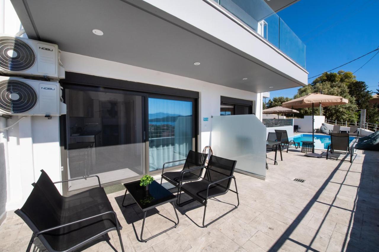 Angelica'S And Irene'S Design Apartments Swimming Pool Nikiana Esterno foto